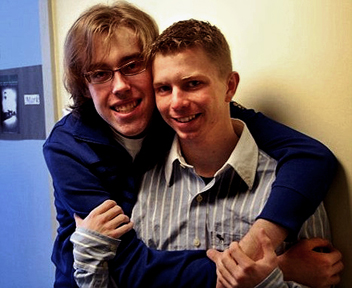 Tyler Watkins, left, and Bradley Manning